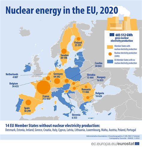 i vilka länder finns det kärnkraft